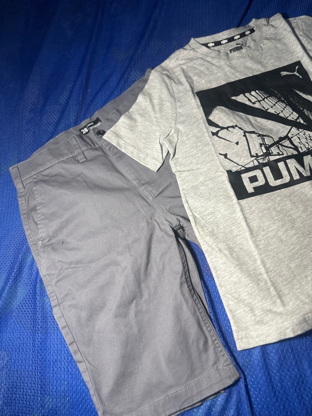 2 PIECES  $20 Hurley Boys Gray Shorts